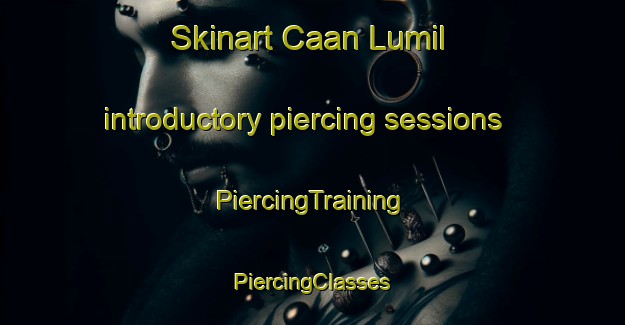 Skinart Caan Lumil introductory piercing sessions | #PiercingTraining #PiercingClasses #SkinartTraining-Mexico