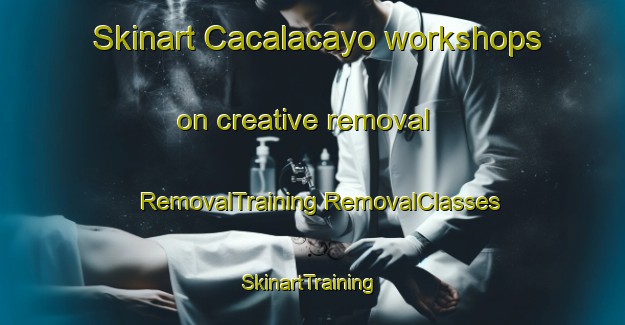 Skinart Cacalacayo workshops on creative removal | #RemovalTraining #RemovalClasses #SkinartTraining-Mexico