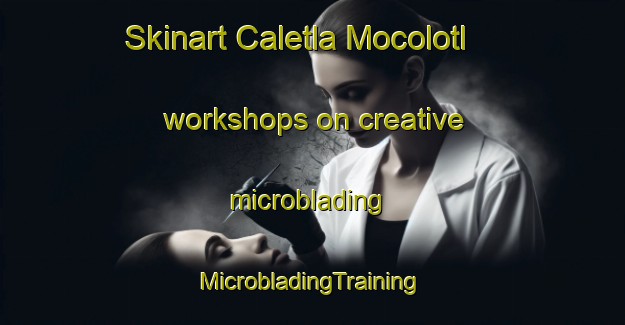 Skinart Caletla Mocolotl workshops on creative microblading | #MicrobladingTraining #MicrobladingClasses #SkinartTraining-Mexico