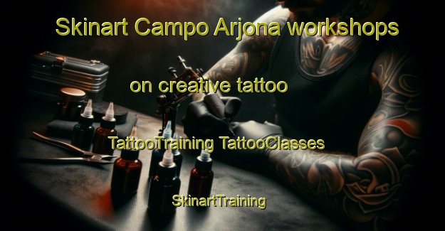 Skinart Campo Arjona workshops on creative tattoo | #TattooTraining #TattooClasses #SkinartTraining-Mexico