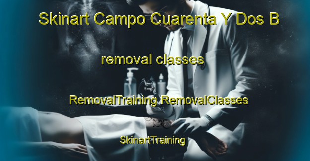 Skinart Campo Cuarenta Y Dos B removal classes | #RemovalTraining #RemovalClasses #SkinartTraining-Mexico