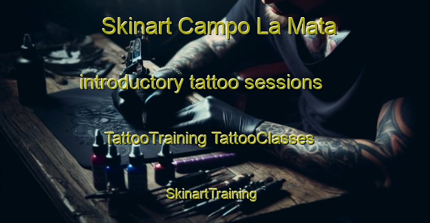 Skinart Campo La Mata introductory tattoo sessions | #TattooTraining #TattooClasses #SkinartTraining-Mexico