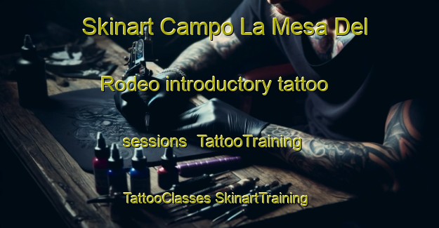 Skinart Campo La Mesa Del Rodeo introductory tattoo sessions | #TattooTraining #TattooClasses #SkinartTraining-Mexico