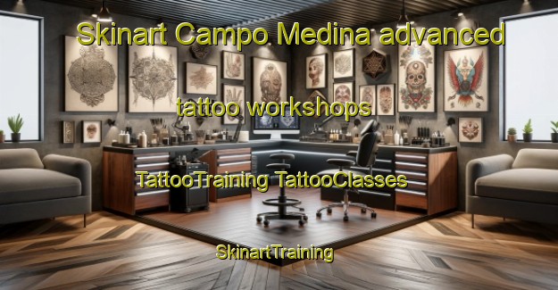 Skinart Campo Medina advanced tattoo workshops | #TattooTraining #TattooClasses #SkinartTraining-Mexico