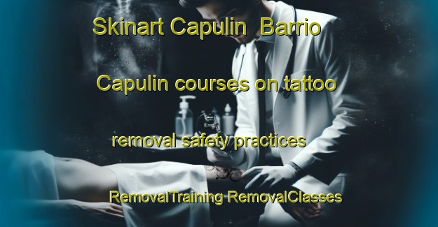 Skinart Capulin  Barrio Capulin courses on tattoo removal safety practices | #RemovalTraining #RemovalClasses #SkinartTraining-Mexico