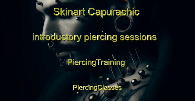 Skinart Capurachic introductory piercing sessions | #PiercingTraining #PiercingClasses #SkinartTraining-Mexico