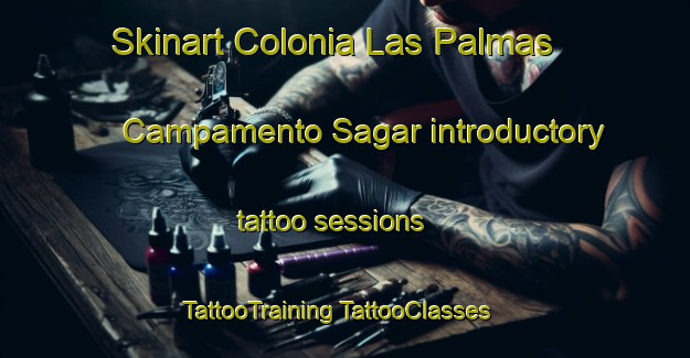 Skinart Colonia Las Palmas  Campamento Sagar introductory tattoo sessions | #TattooTraining #TattooClasses #SkinartTraining-Mexico