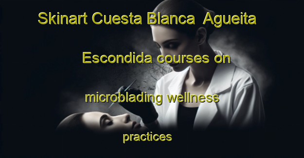 Skinart Cuesta Blanca  Agueita Escondida courses on microblading wellness practices | #MicrobladingTraining #MicrobladingClasses #SkinartTraining-Mexico