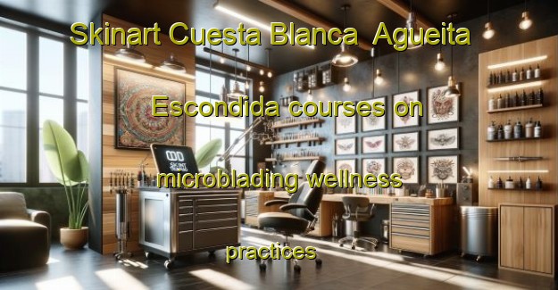 Skinart Cuesta Blanca  Agueita Escondida courses on microblading wellness practices | #MicrobladingTraining #MicrobladingClasses #SkinartTraining-Mexico