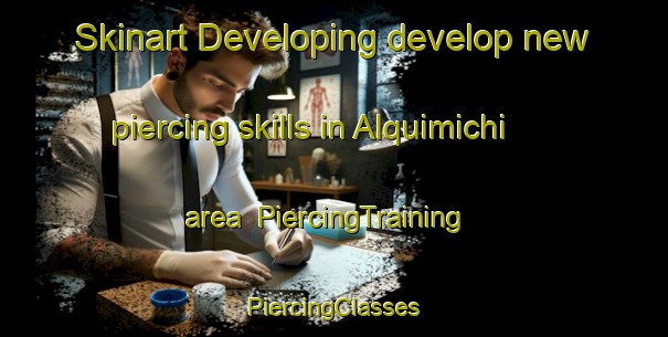 Skinart Developing develop new piercing skills in Alquimichi area | #PiercingTraining #PiercingClasses #SkinartTraining-Mexico