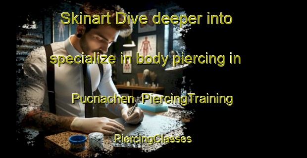 Skinart Dive deeper into specialize in body piercing in Pucnachen | #PiercingTraining #PiercingClasses #SkinartTraining-Mexico