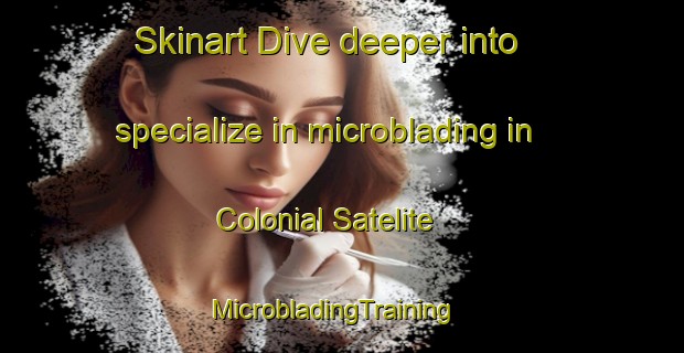 Skinart Dive deeper into specialize in microblading in Colonial Satelite | MicrobladingTraining | MicrobladingClasses | SkinartTraining-Mexico