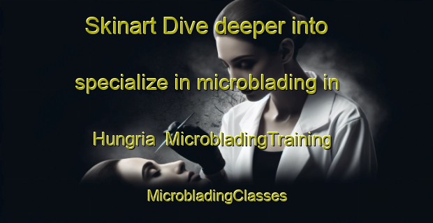 Skinart Dive deeper into specialize in microblading in Hungria | #MicrobladingTraining #MicrobladingClasses #SkinartTraining-Mexico