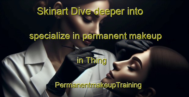 Skinart Dive deeper into specialize in permanent makeup in Thing | #PermanentmakeupTraining #PermanentmakeupClasses #SkinartTraining-Mexico