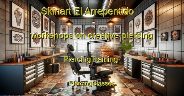 Skinart El Arrepentido workshops on creative piercing | #PiercingTraining #PiercingClasses #SkinartTraining-Mexico