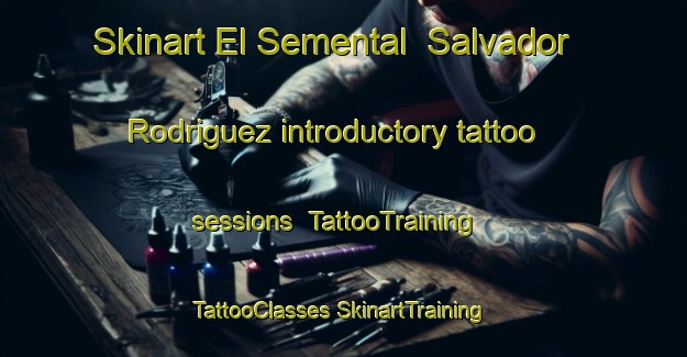 Skinart El Semental  Salvador Rodriguez introductory tattoo sessions | #TattooTraining #TattooClasses #SkinartTraining-Mexico