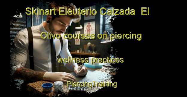 Skinart Eleuterio Calzada  El Olivo courses on piercing wellness practices | #PiercingTraining #PiercingClasses #SkinartTraining-Mexico