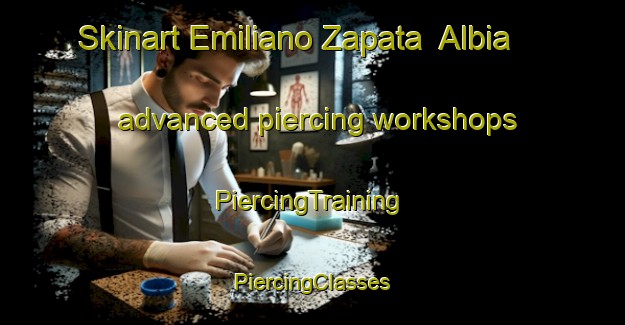 Skinart Emiliano Zapata  Albia advanced piercing workshops | #PiercingTraining #PiercingClasses #SkinartTraining-Mexico