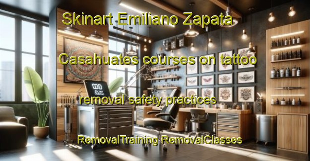 Skinart Emiliano Zapata  Casahuates courses on tattoo removal safety practices | #RemovalTraining #RemovalClasses #SkinartTraining-Mexico