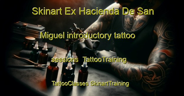 Skinart Ex Hacienda De San Miguel introductory tattoo sessions | #TattooTraining #TattooClasses #SkinartTraining-Mexico