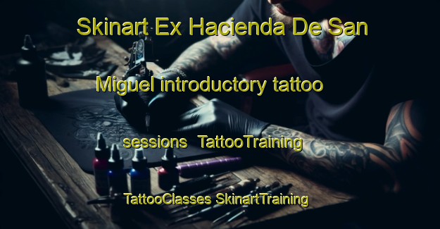 Skinart Ex Hacienda De San Miguel introductory tattoo sessions | #TattooTraining #TattooClasses #SkinartTraining-Mexico