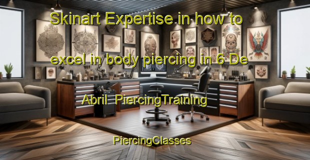 Skinart Expertise in how to excel in body piercing in 6 De Abril | PiercingTraining | PiercingClasses | SkinartTraining-Mexico