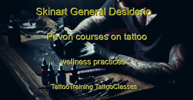 Skinart General Desiderio Pavon courses on tattoo wellness practices | #TattooTraining #TattooClasses #SkinartTraining-Mexico