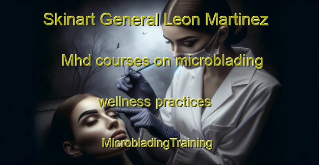 Skinart General Leon Martinez Mhd courses on microblading wellness practices | #MicrobladingTraining #MicrobladingClasses #SkinartTraining-Mexico