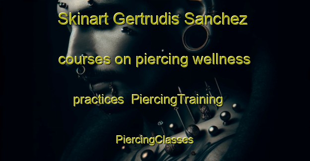 Skinart Gertrudis Sanchez courses on piercing wellness practices | #PiercingTraining #PiercingClasses #SkinartTraining-Mexico