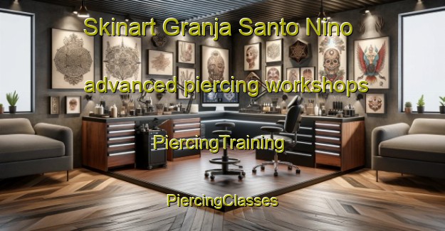 Skinart Granja Santo Nino advanced piercing workshops | #PiercingTraining #PiercingClasses #SkinartTraining-Mexico