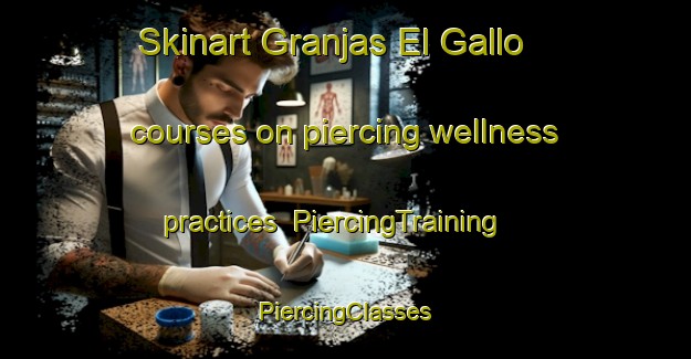 Skinart Granjas El Gallo courses on piercing wellness practices | #PiercingTraining #PiercingClasses #SkinartTraining-Mexico