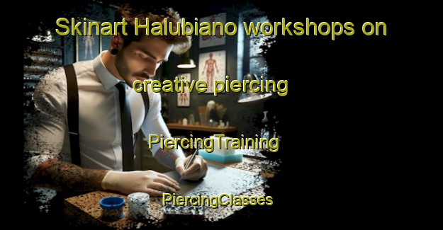 Skinart Halubiano workshops on creative piercing | PiercingTraining | PiercingClasses | SkinartTraining-Mexico