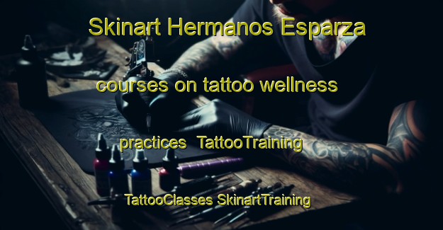 Skinart Hermanos Esparza courses on tattoo wellness practices | #TattooTraining #TattooClasses #SkinartTraining-Mexico