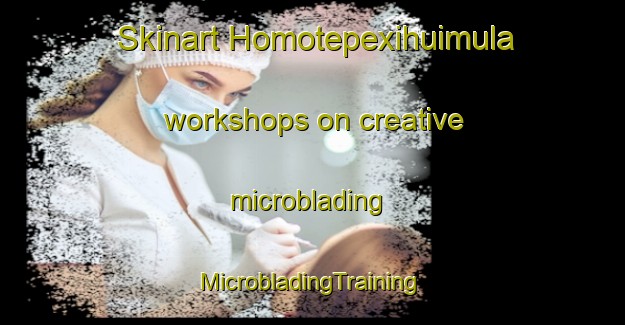 Skinart Homotepexihuimula workshops on creative microblading | #MicrobladingTraining #MicrobladingClasses #SkinartTraining-Mexico