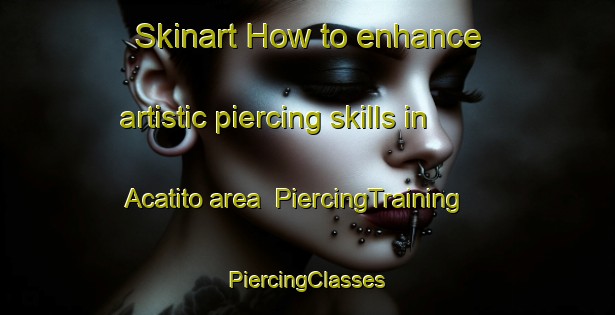 Skinart How to enhance artistic piercing skills in Acatito area | #PiercingTraining #PiercingClasses #SkinartTraining-Mexico