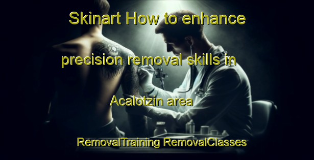 Skinart How to enhance precision removal skills in Acalotzin area | #RemovalTraining #RemovalClasses #SkinartTraining-Mexico