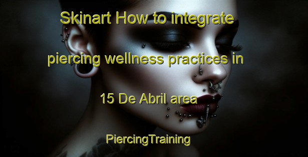 Skinart How to integrate piercing wellness practices in 15 De Abril area | PiercingTraining | PiercingClasses | SkinartTraining-Mexico