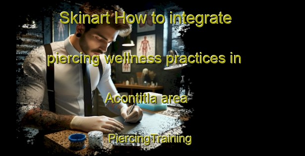 Skinart How to integrate piercing wellness practices in Acontitla area | #PiercingTraining #PiercingClasses #SkinartTraining-Mexico