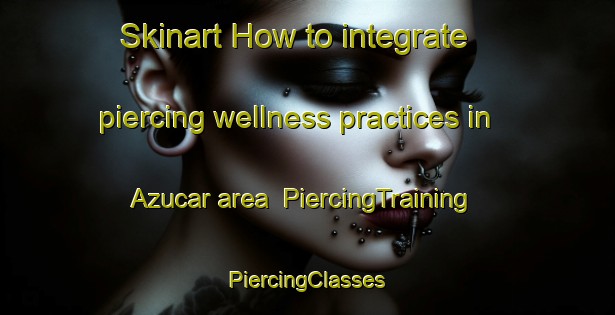 Skinart How to integrate piercing wellness practices in Azucar area | #PiercingTraining #PiercingClasses #SkinartTraining-Mexico