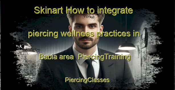 Skinart How to integrate piercing wellness practices in Babia area | #PiercingTraining #PiercingClasses #SkinartTraining-Mexico