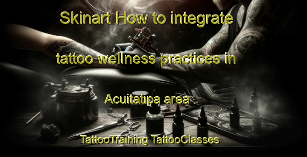 Skinart How to integrate tattoo wellness practices in Acuitatipa area | #TattooTraining #TattooClasses #SkinartTraining-Mexico