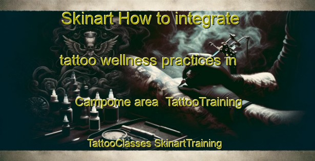 Skinart How to integrate tattoo wellness practices in Campome area | #TattooTraining #TattooClasses #SkinartTraining-Mexico