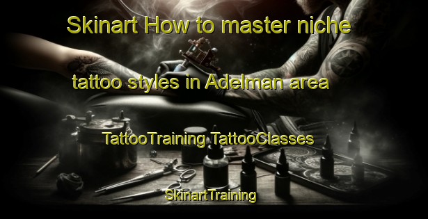 Skinart How to master niche tattoo styles in Adelman area | #TattooTraining #TattooClasses #SkinartTraining-Mexico