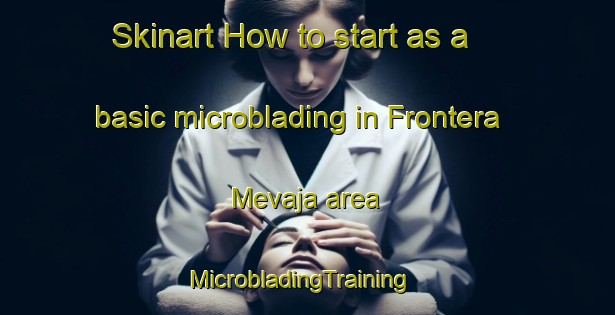 Skinart How to start as a basic microblading in Frontera Mevaja area | MicrobladingTraining | MicrobladingClasses | SkinartTraining-Mexico