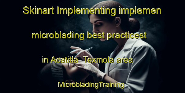 Skinart Implementing implemen microblading best practicest in Acatitla  Texmola area | #MicrobladingTraining #MicrobladingClasses #SkinartTraining-Mexico