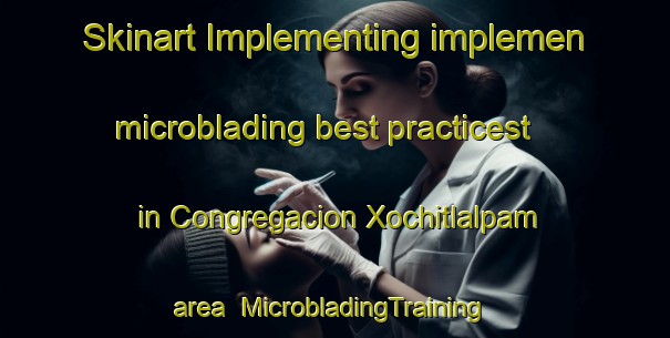 Skinart Implementing implemen microblading best practicest in Congregacion Xochitlalpam area | #MicrobladingTraining #MicrobladingClasses #SkinartTraining-Mexico