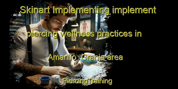 Skinart Implementing implement piercing wellness practices in Amarillo  Granja area | #PiercingTraining #PiercingClasses #SkinartTraining-Mexico