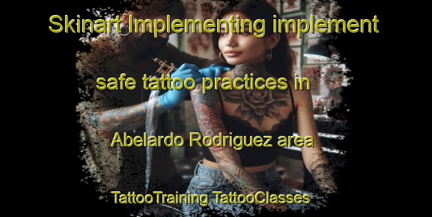 Skinart Implementing implement safe tattoo practices in Abelardo Rodriguez area | #TattooTraining #TattooClasses #SkinartTraining-Mexico