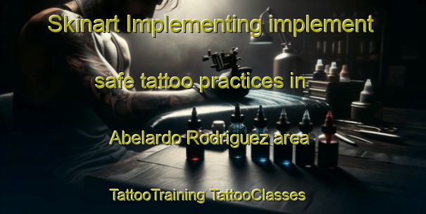 Skinart Implementing implement safe tattoo practices in Abelardo Rodriguez area | #TattooTraining #TattooClasses #SkinartTraining-Mexico