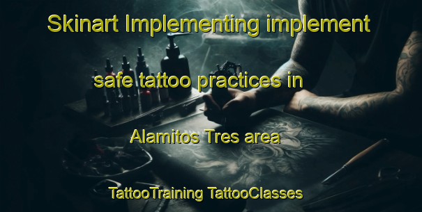 Skinart Implementing implement safe tattoo practices in Alamitos Tres area | #TattooTraining #TattooClasses #SkinartTraining-Mexico